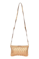 Miu Miu Matelasse Leather Sling Bag
