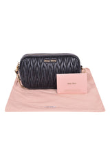 Miu Miu Rider Matelasse Belt/Cross Body Bag