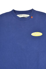 Off White Diagonal Split Logo Sweatshirt