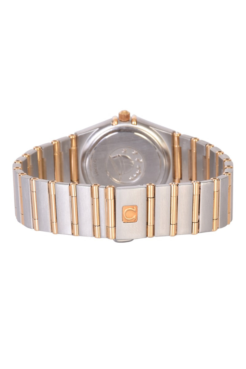 OMEGA CONSTELLATION TWO TONE DIAMOND WATCH