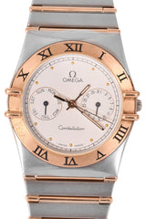 Omega Constellation Day-Date 18k Yellow Gold & Steel Watch RT127-10