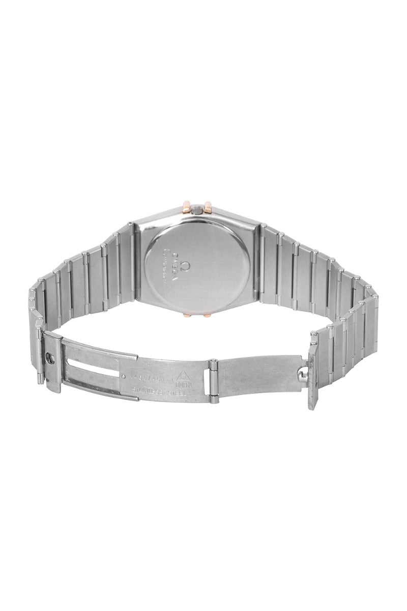 Omega Constellation Day-Date 18k Yellow Gold & Steel Watch