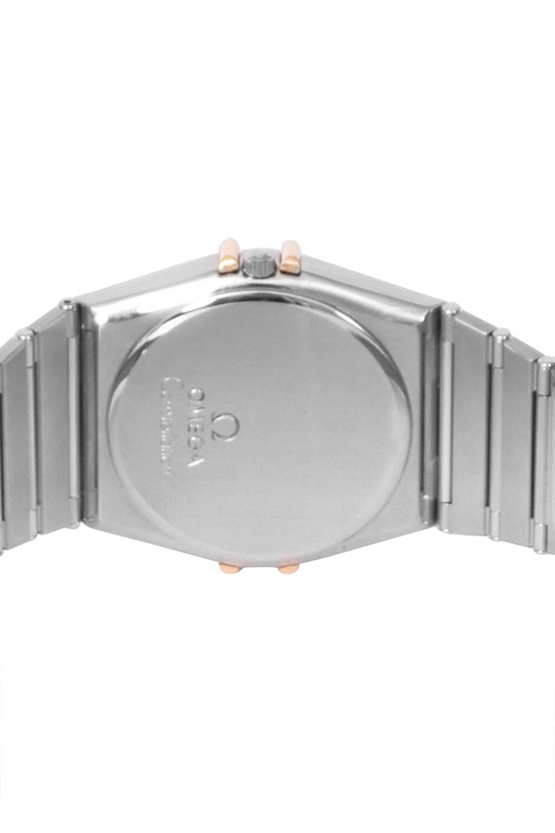 Omega Constellation Day-Date 18k Yellow Gold & Steel Watch