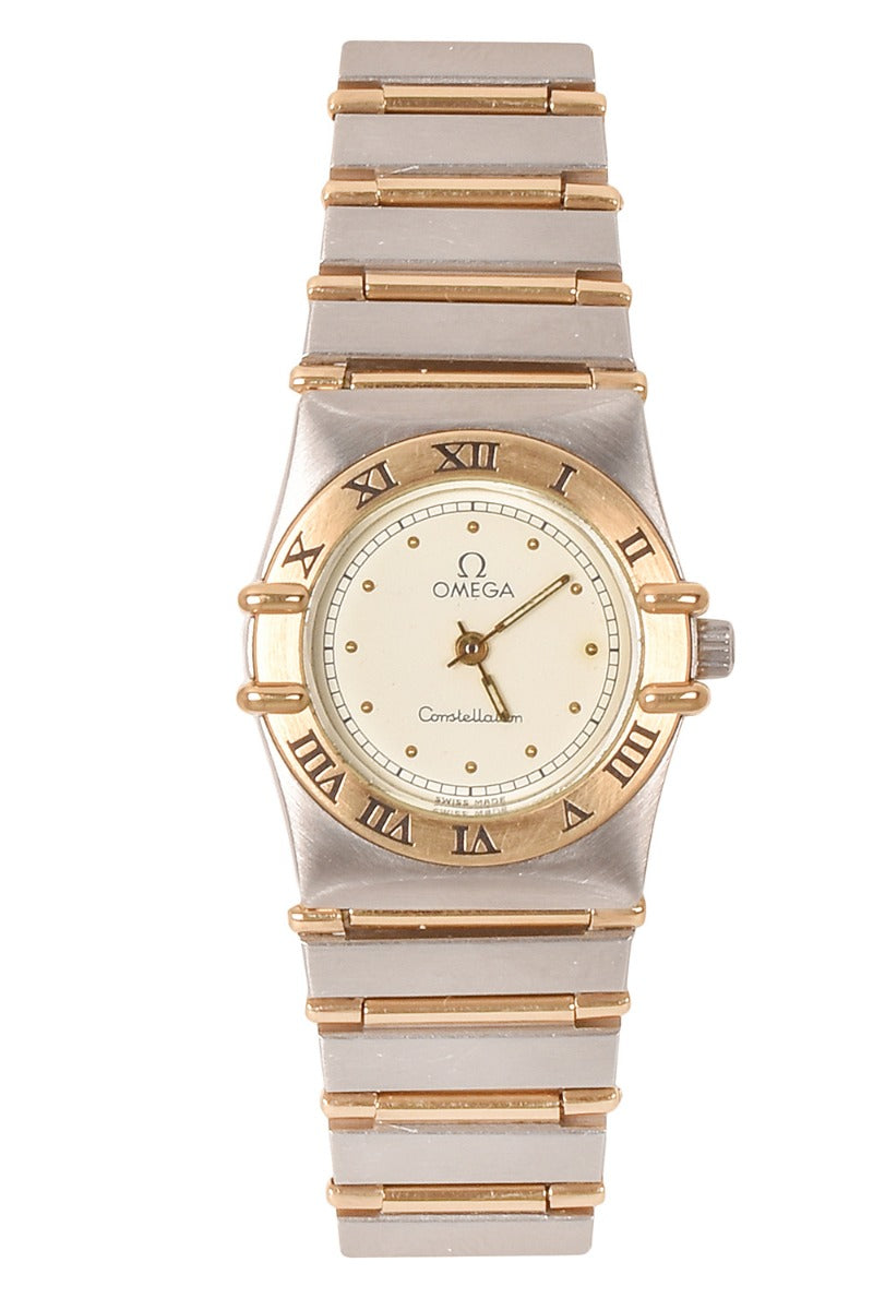Omega Constellation Gold Bezel Watch