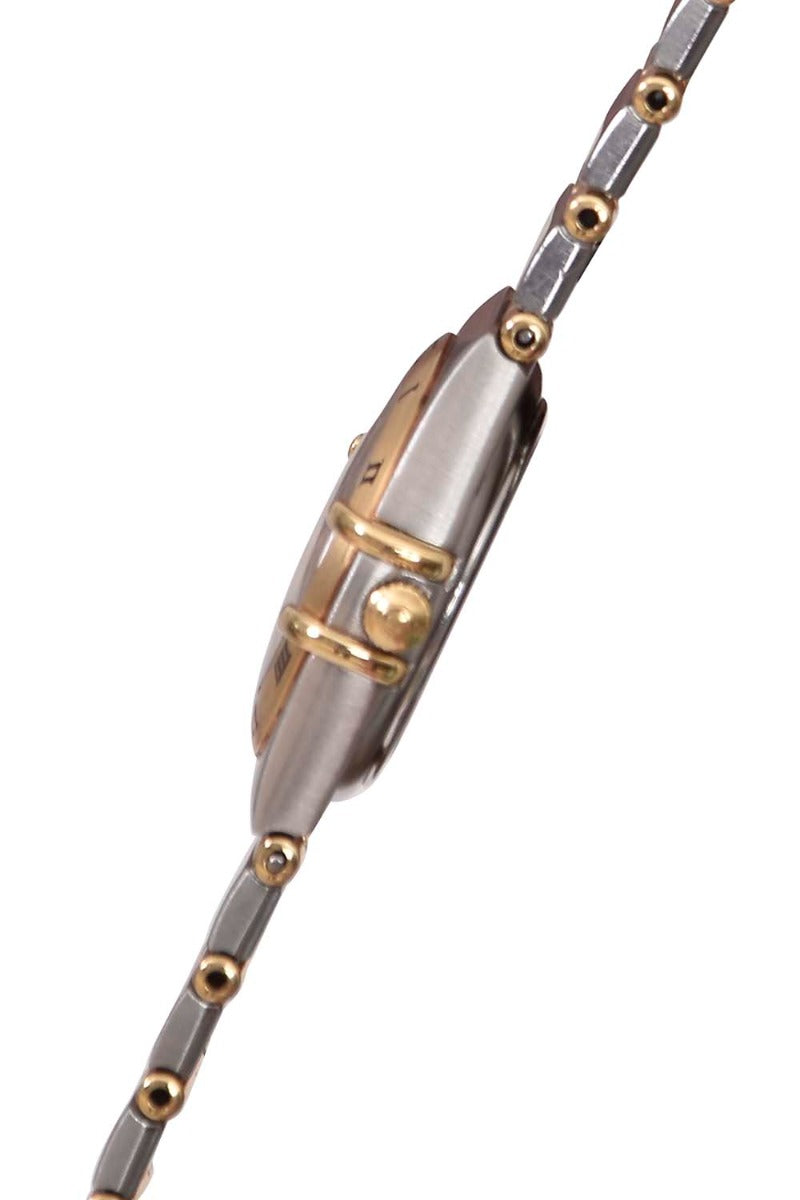 OMEGA CONSTELLATION QUARTZ GOLD DIAL LADIES WATCH 