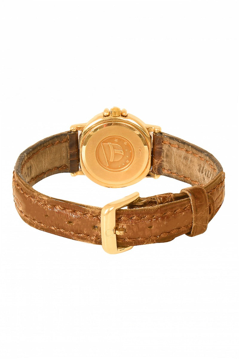 OMEGA CONSTELLATION QUARTZ GOLD LADY WATCH