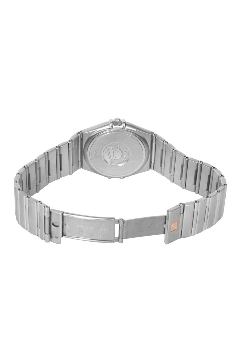 Omega Constellation Steel Date White Dial Watch