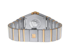 OMEGA CONSTELLATION STEEL GOLD DIAMONS MOP DIAL WATCH