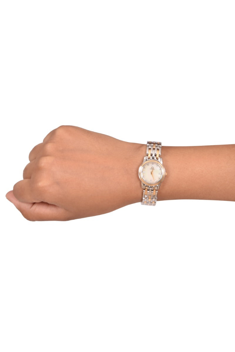 Omega De Ville Prestige Mop Diamond Watch