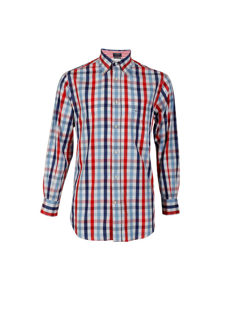 Paul & Shark Classic Checks Logo Shirt