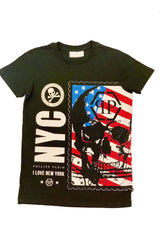 Philipp Plein Statue Of Liberty Studded T Shirt