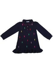 Polo Ralph Lauren Blue Pique Polo Dress