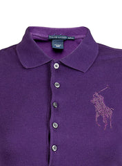 Polo Ralph Lauren Plum Polo T- Shirt