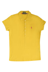 Polo Ralph Lauren Yellow Slim Fit Polo T-Shirt