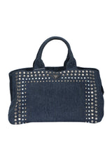 prada-denim-canapa-studded-handbag
