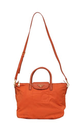 prada-orange-tessuto-tote-bag