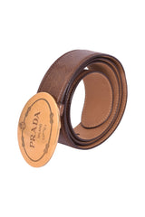 Prada Saffiano Leather Belt