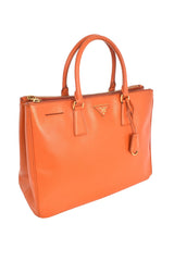 Prada Saffiano Lux Medium Double Zip Tote Bag