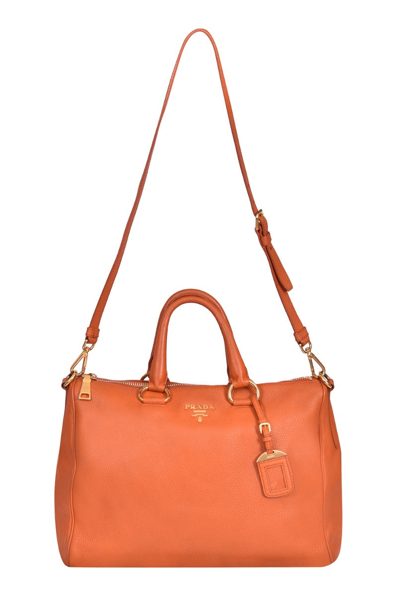 Prada Vitello Daino Satchel Bag