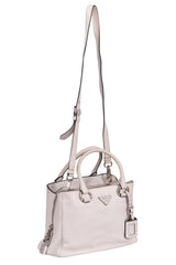 Prada Bauletto Vitello Daino Pomice Tote Bag