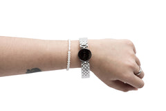 Rado Ladies Black Florence Stainless Steel Watch