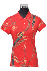 Ralph Lauren Baroque Rope Design Pony T-Shirt