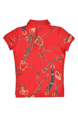 Ralph Lauren Baroque Rope Design Pony T-Shirt