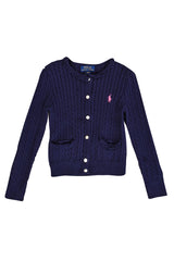 Ralph Lauren Navy Blue Cardigan
