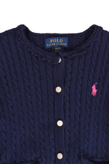 Ralph Lauren Navy Blue Cardigan