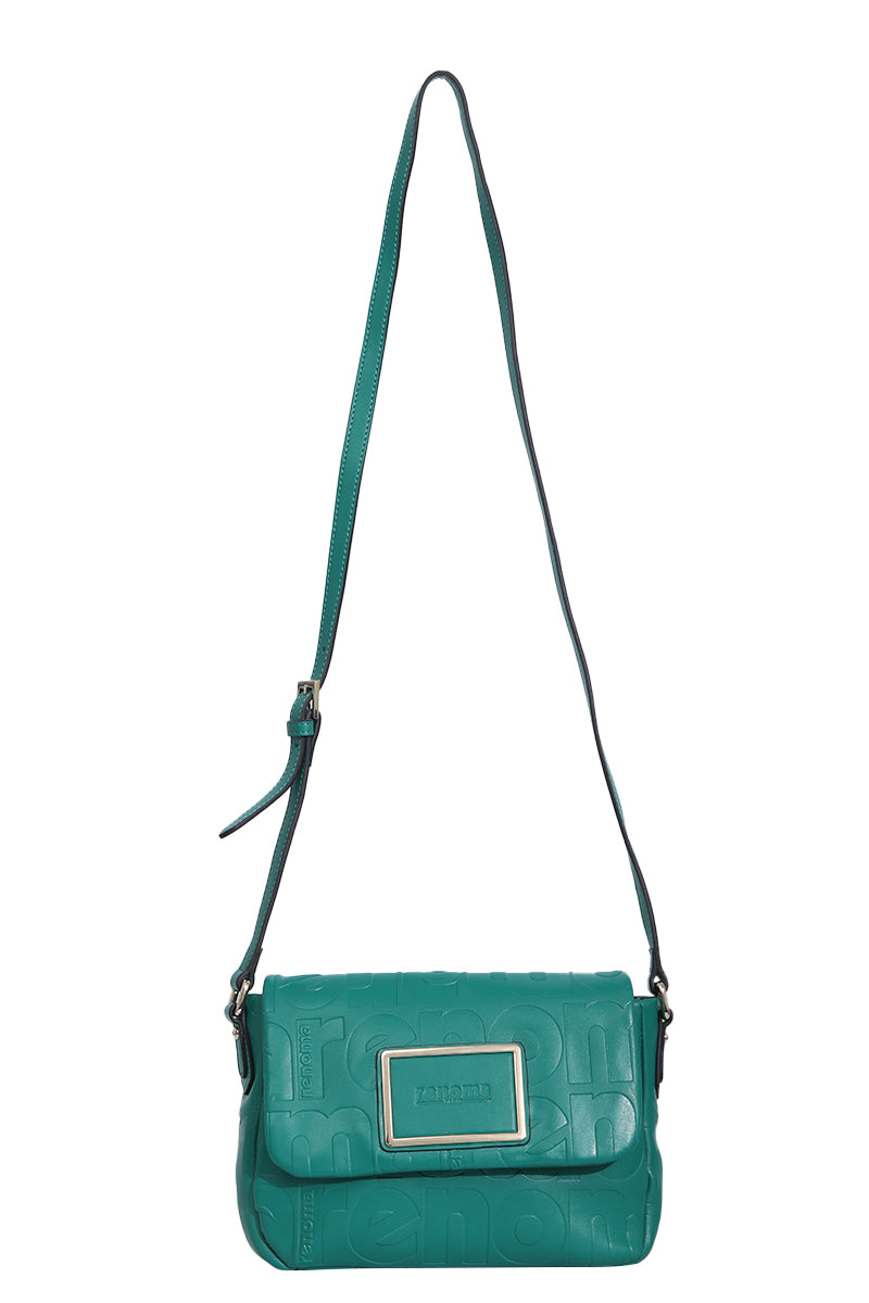 Renoma Teal Crossbody Bag