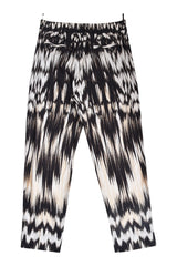 Roberto Cavalli Abstract Silk Pants