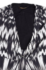 Roberto Cavalli Abstract Silk Top