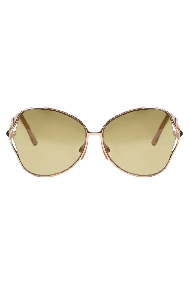 Roberto Cavalli Brown Snake Sunglasses