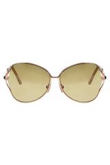 Roberto Cavalli Brown Snake Sunglasses