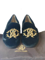 Roberto Cavalli Crystal Embellished Loafers