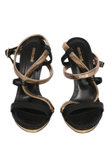 Roberto Cavalli Gold Detailed EU 37 Heels