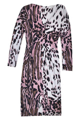 Roberto Cavalli Ocelot Print Dress