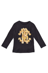Roberto Cavalli Printed Strass T Shirt