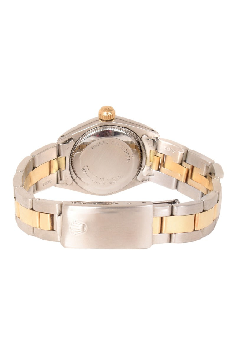 ROLEX LADIES 2 TONE OYESTER PERPETUAL WATCH