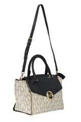 Michael Kors Hudson Large Monogram Leather Bag