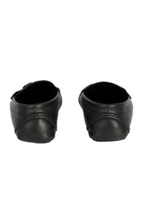 Valentino Garavani Size- EU 41 V Logo Signature Grainy Calfskin Driving Shoe