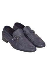 Salvatore Ferragamo Adam Gancini Leather Loafers