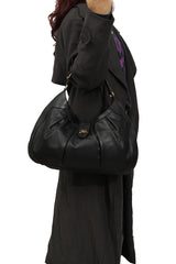 Salvatore Ferragamo Black Shoulder Bag