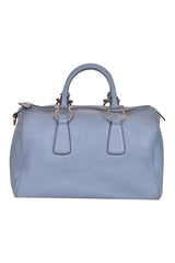 Salvatore Ferragamo Blue Satchel Bag