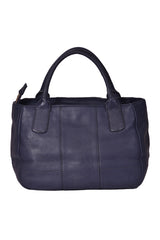 Salvatore Ferragamo Leather Gancini Logo Tote Bag