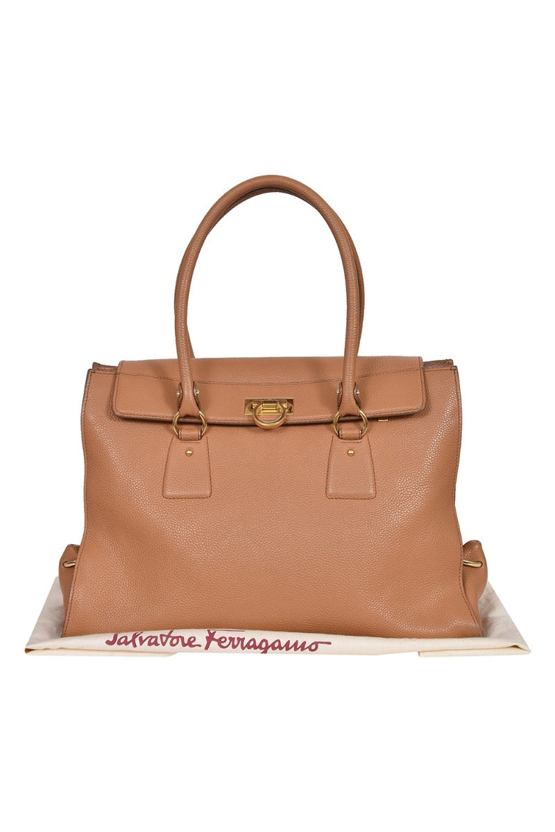 salvatore-ferragamo-gancini-leather-handbag