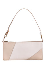 Salvatore Ferragamo Ivory White Canvas Razorbag