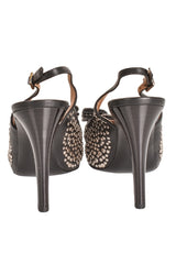 Salvatore Ferragamo Louvre Scilla Bow Slingback Sandals