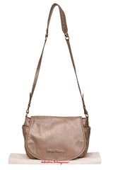 Salvatore Ferragamo Metallic Crossbody Bag