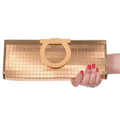 Salvatore Ferragamo Mirror Clutch